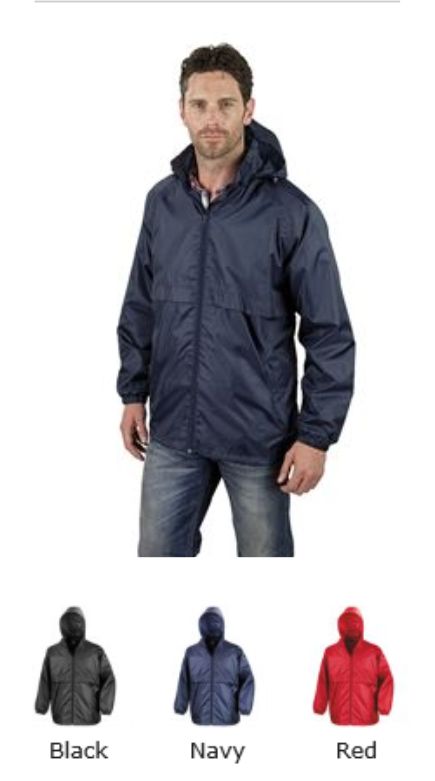 Result Core RS205 Lightweight Jacket - Click Image to Close